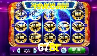 Jackpots e promoções na 67Bt